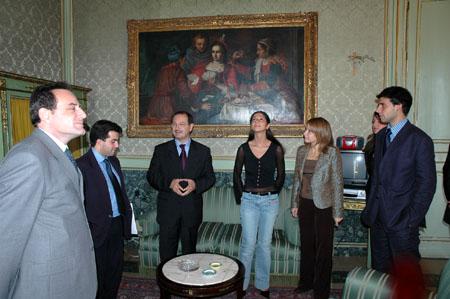 Vice Presidente Fleres incontra stagisti Scienze della Comunicazione