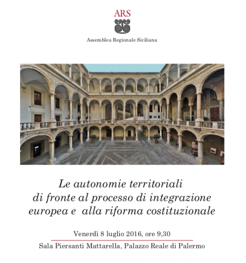 Le autonomie territoriali di fronte al processo di integrazione europea e alla riforma costituzionale
