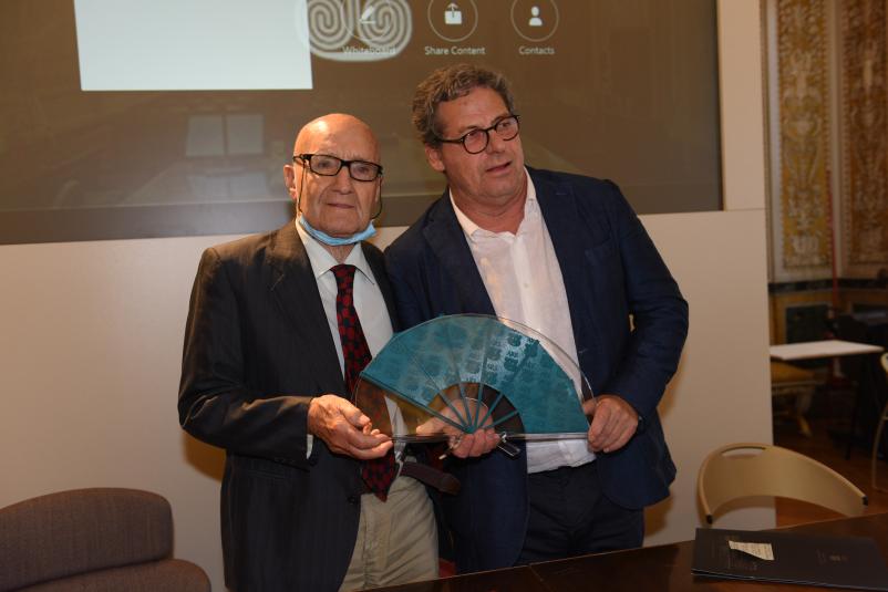 Presidente Miccichè e Giovanni Ciancimino