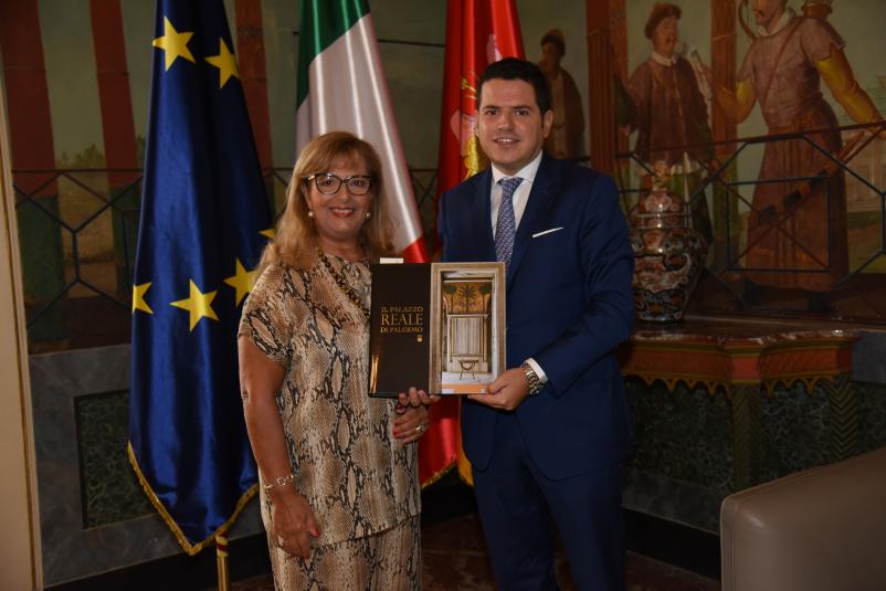 Visita di cortesia della Presidente Carra