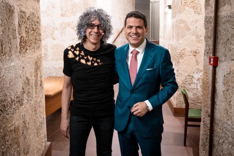 Il Maestro Giovanni Allevi ospite al Palazzo Reale