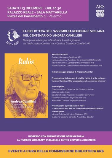 Celebrazioni del centenario Camilleri