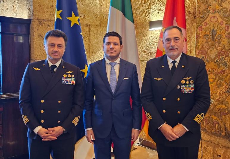 Il Presidente dell'ARS incontra i vertici del Comando Marittimo Sicilia della Marina militare