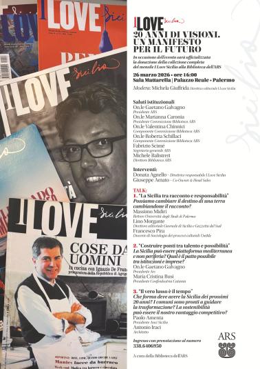 I Love Sicilia - 20 anni di visioni.