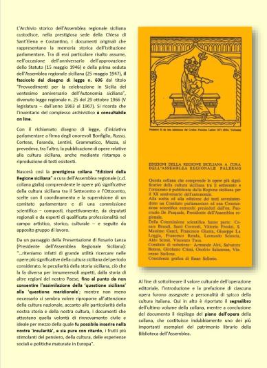 79esimo anniversario approvazione Satuto