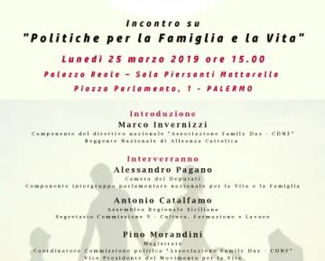 Politiche per la famiglia e la vita