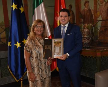 Visita di cortesia della Presidente Carra