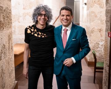 Il Maestro Giovanni Allevi ospite al Palazzo Reale