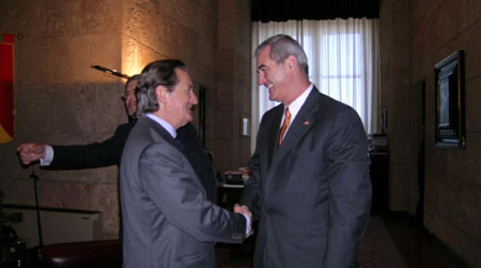 Il Presidente Lo Porto incontra l'ambasciatore USA