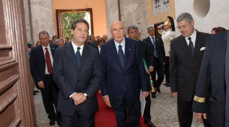 Seduta solenne dell'ARS alla presenza del Presidente della Repubblica