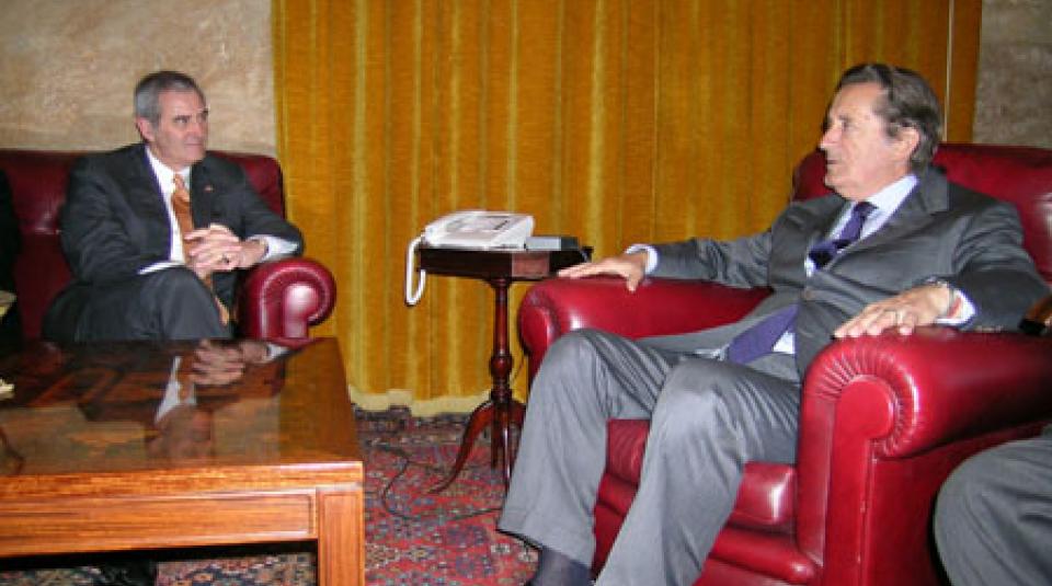 Il Presidente Lo Porto incontra l'ambasciatore USA