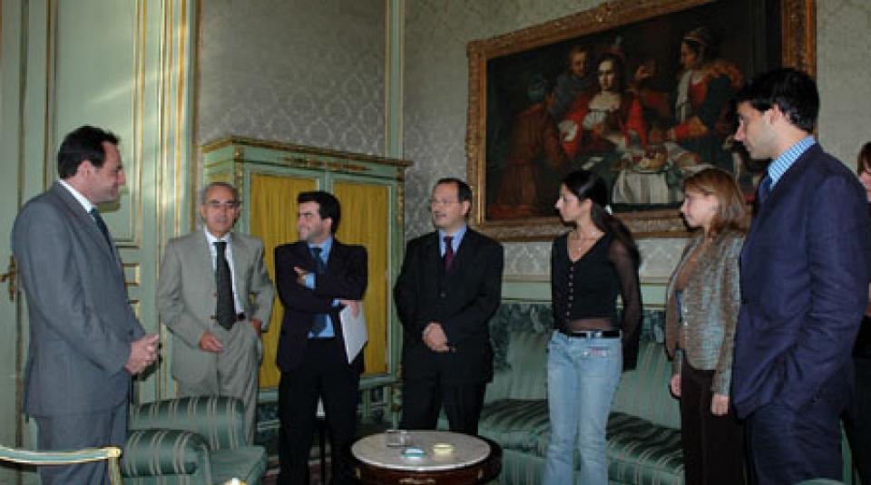 Vice Presidente Fleres incontra stagisti Scienze della Comunicazione