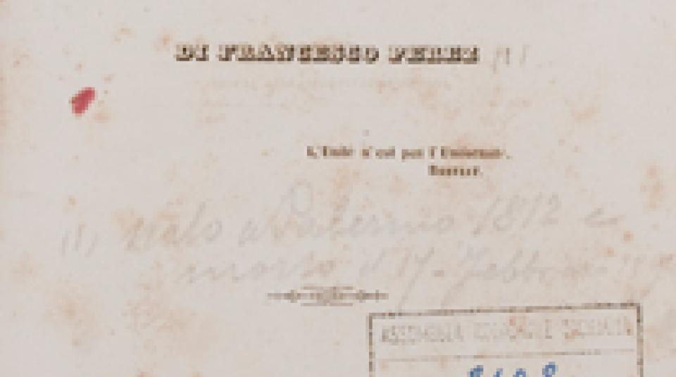 150 anni: unita' e autonomia. Il Risorgimento dalla Sicilia