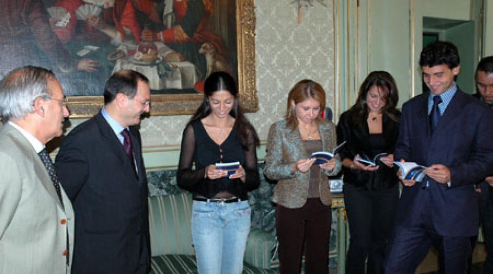 Vice Presidente Fleres incontra stagisti Scienze della Comunicazione