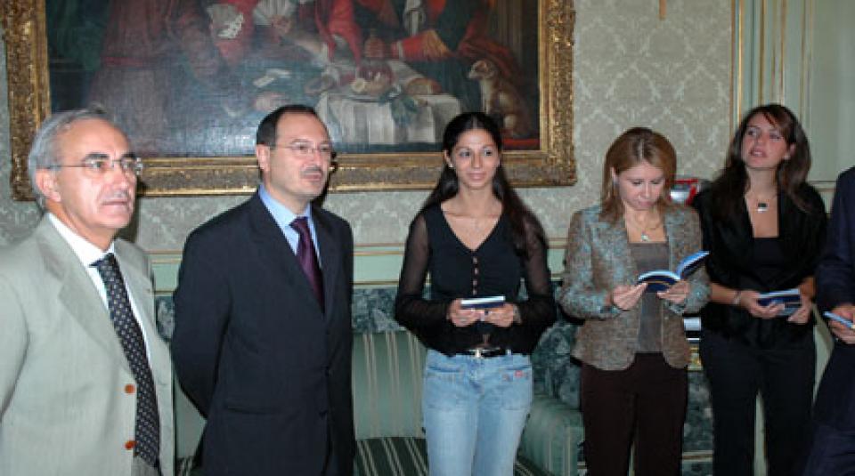 Vice Presidente Fleres incontra stagisti Scienze della Comunicazione