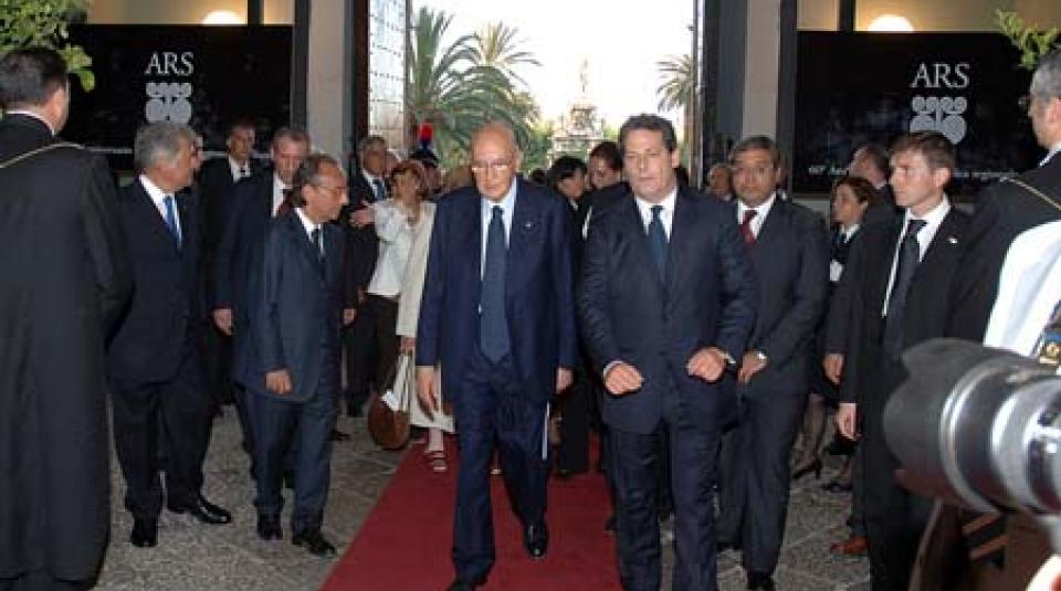 Seduta solenne dell'ARS alla presenza del Presidente della Repubblica