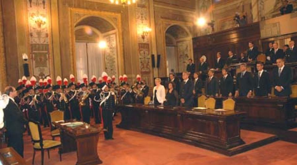 Seduta solenne dell'ARS alla presenza del Presidente della Repubblica