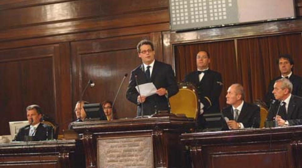 Seduta solenne dell'ARS alla presenza del Presidente della Repubblica