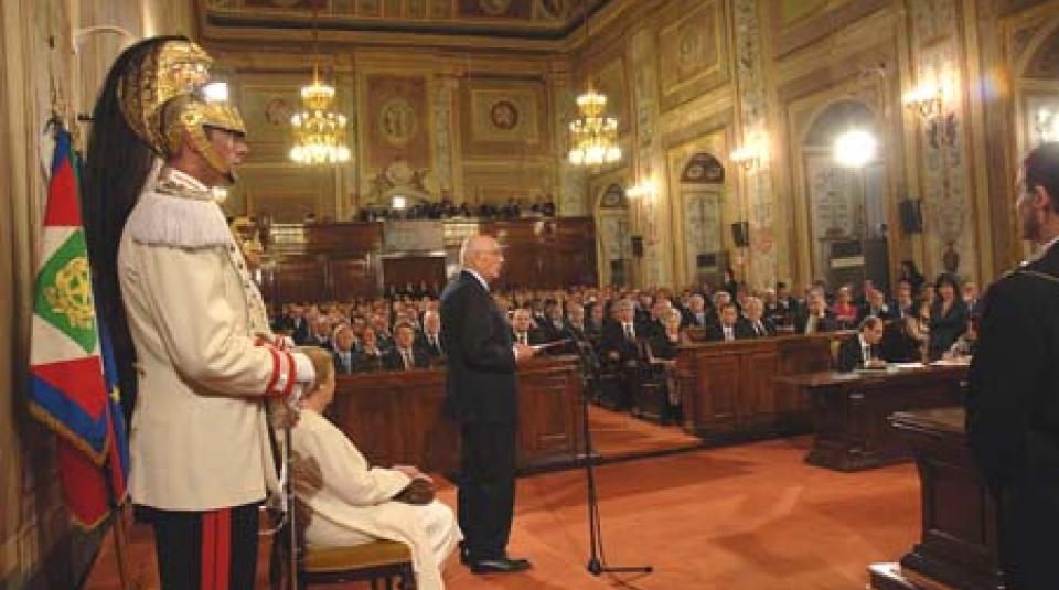 Seduta solenne dell'ARS alla presenza del Presidente della Repubblica