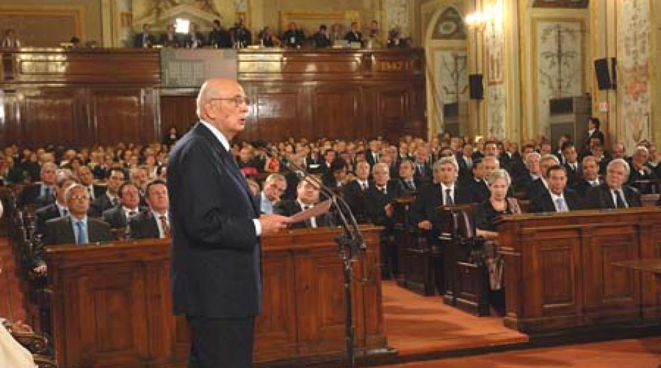 Seduta solenne dell'ARS alla presenza del Presidente della Repubblica