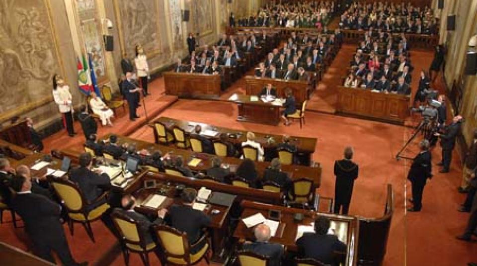 Seduta solenne dell'ARS alla presenza del Presidente della Repubblica