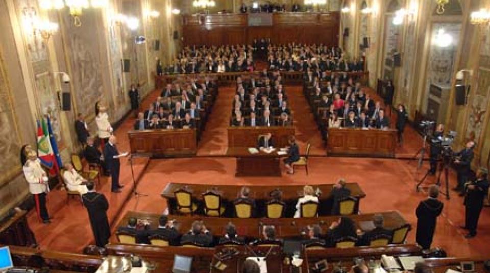 Seduta solenne dell'ARS alla presenza del Presidente della Repubblica