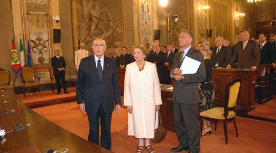 Seduta solenne dell'ARS alla presenza del Presidente della Repubblica