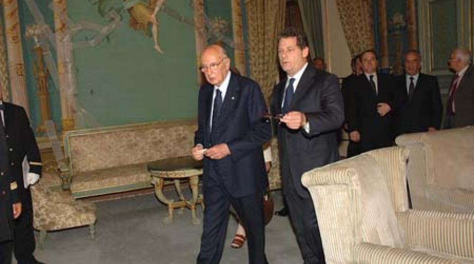 Seduta solenne dell'ARS alla presenza del Presidente della Repubblica