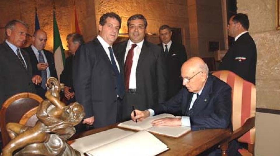 Seduta solenne dell'ARS alla presenza del Presidente della Repubblica