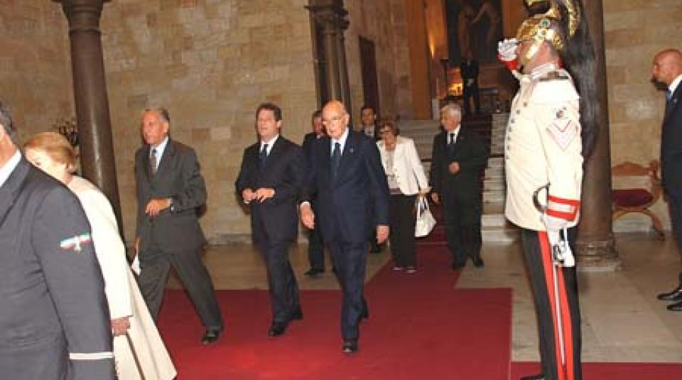 Seduta solenne dell'ARS alla presenza del Presidente della Repubblica