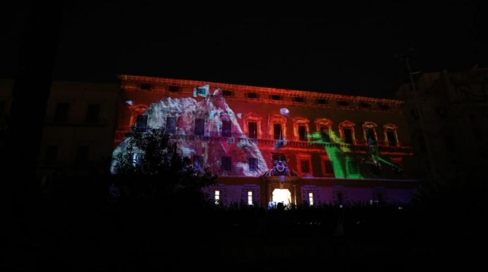 Eris in peste patrona videomapping