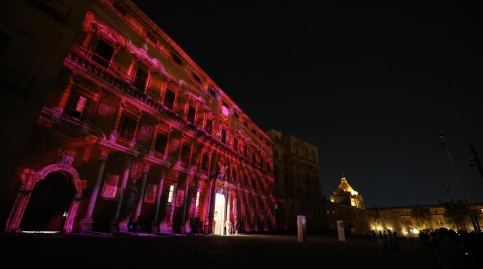 Eris in peste patrona videomapping