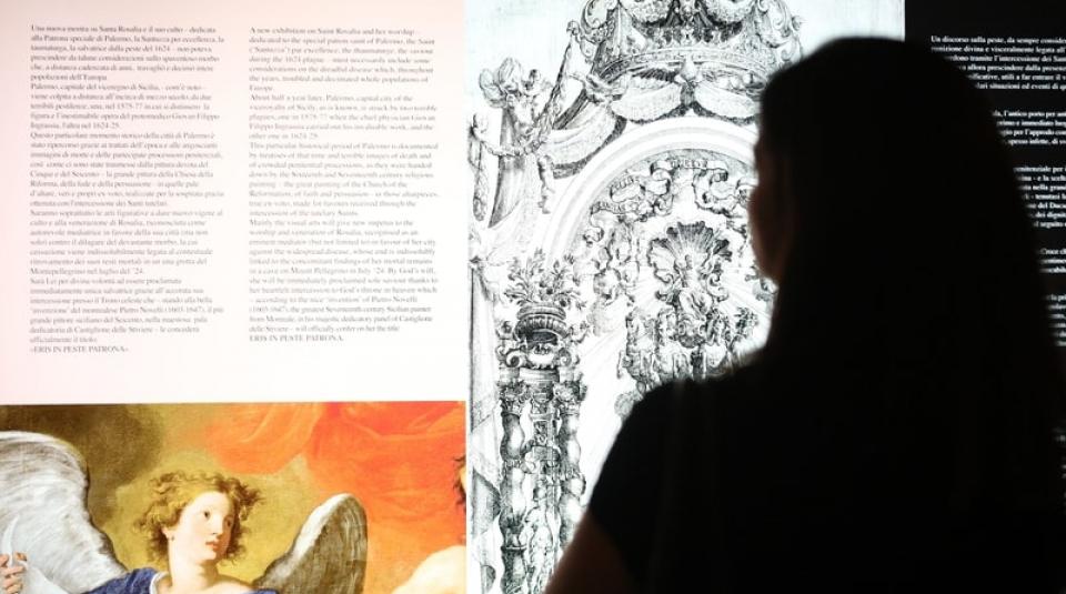 Eris in peste patrona videomapping