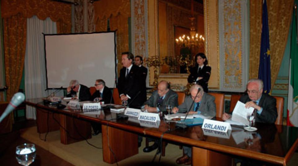 Presentazione volume del senatore Alessi