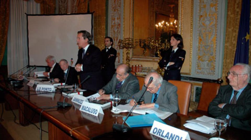 Presentazione volume del senatore Alessi