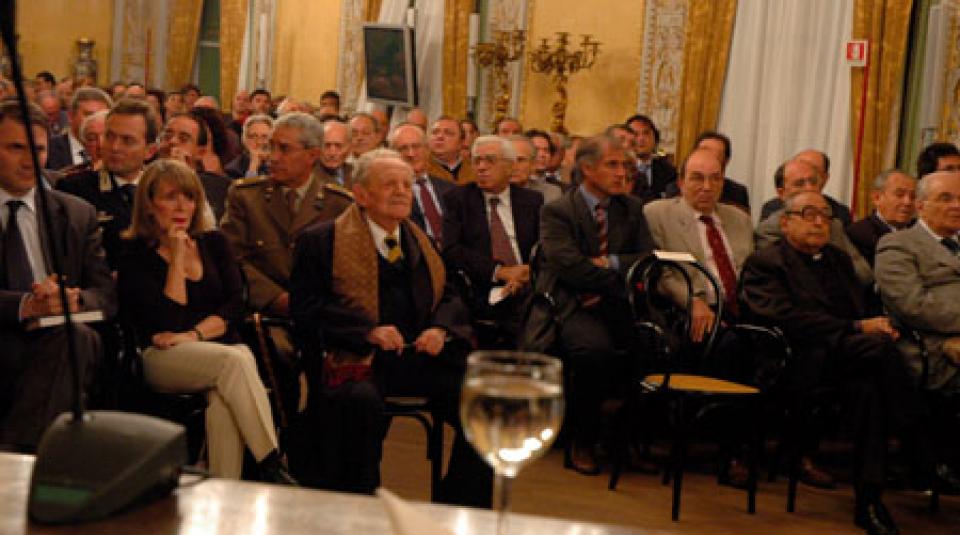 Presentazione volume del senatore Alessi