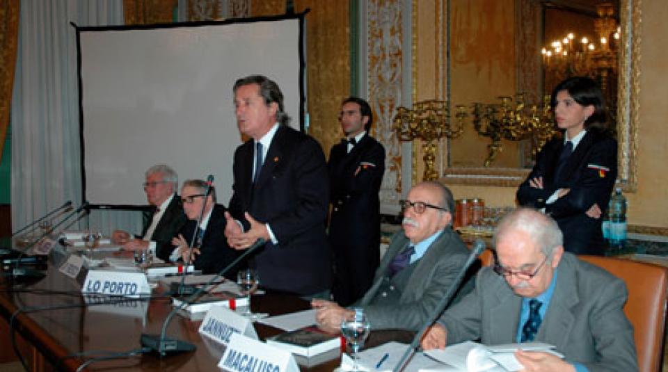 Presentazione volume del senatore Alessi