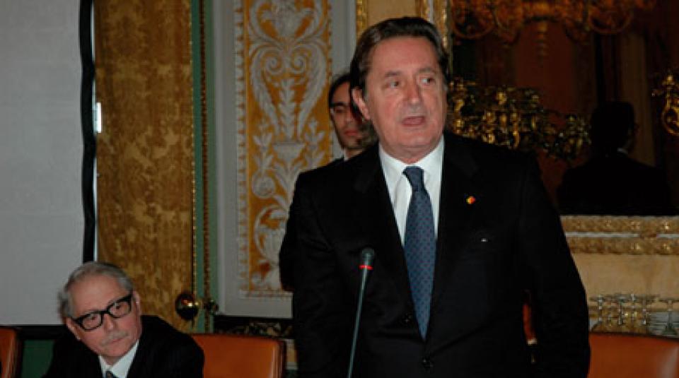 Presentazione volume del senatore Alessi