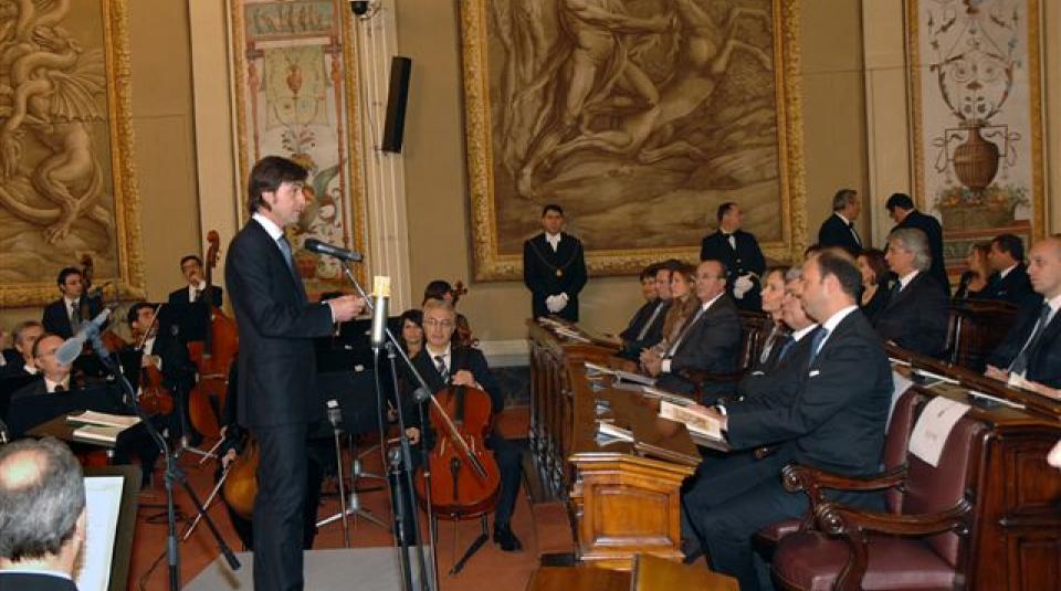 Inaugurazione Sala d'Ercole