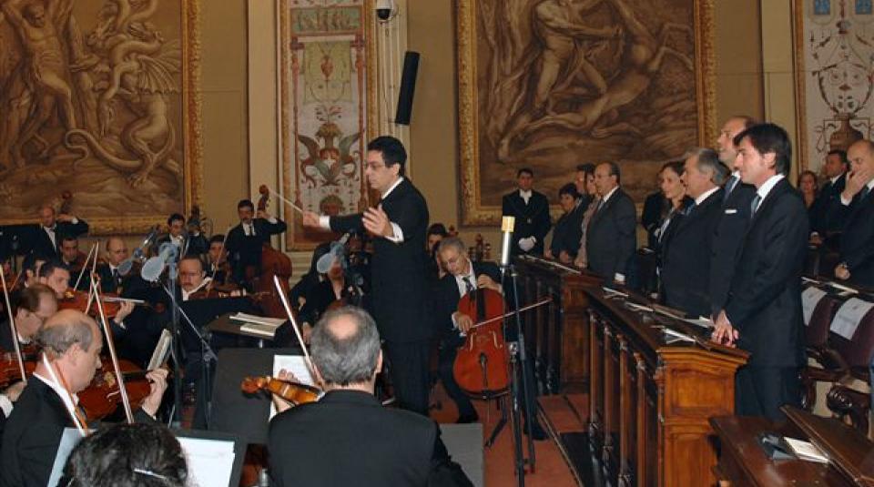 Inaugurazione Sala d'Ercole