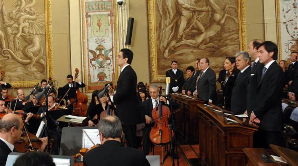 Inaugurazione Sala d'Ercole