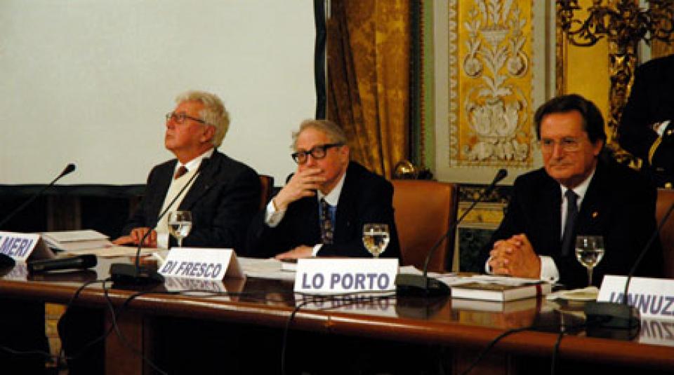 Presentazione volume del senatore Alessi