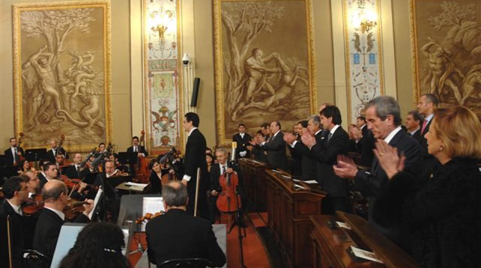 Inaugurazione Sala d'Ercole