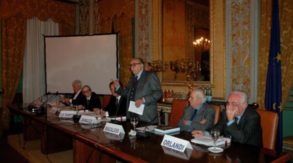 Presentazione volume del senatore Alessi