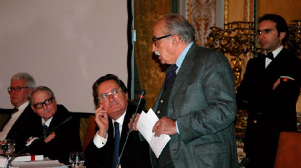 Presentazione volume del senatore Alessi