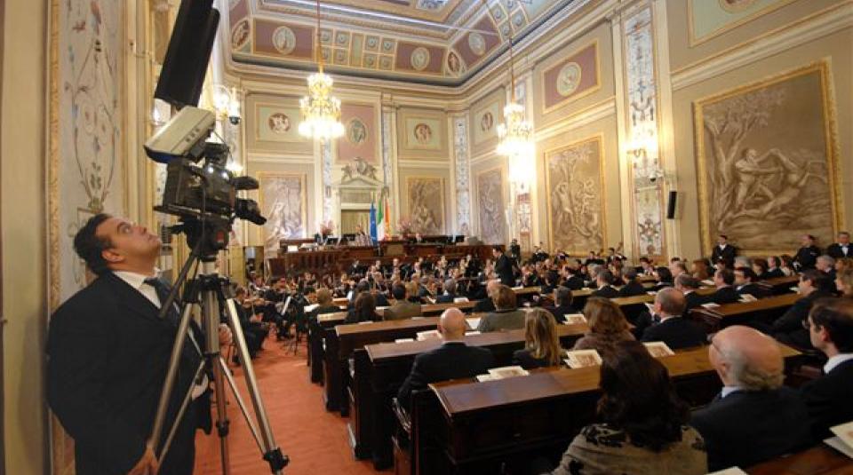 Inaugurazione Sala d'Ercole