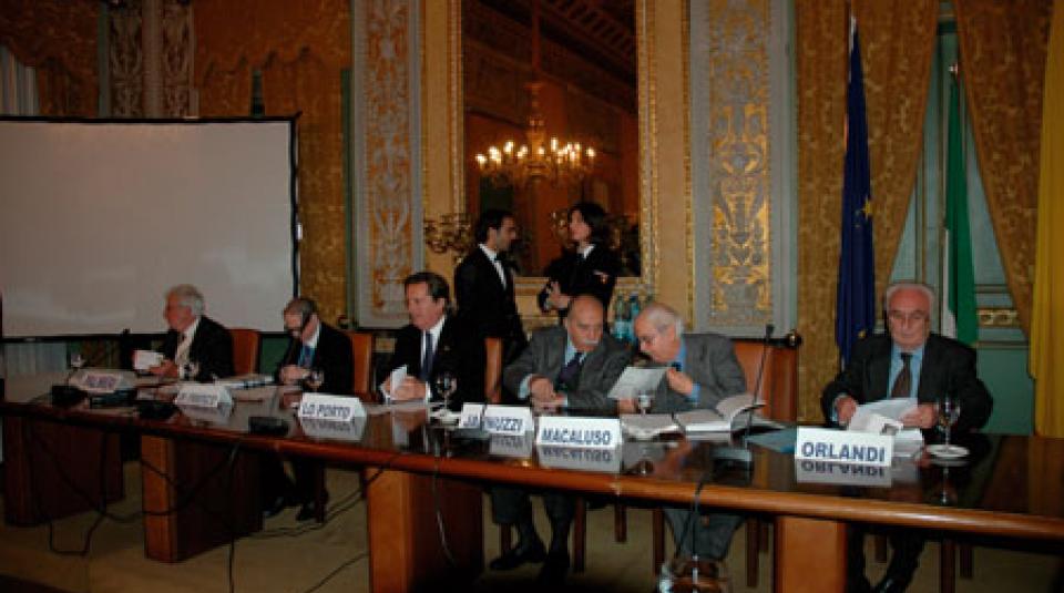 Presentazione volume del senatore Alessi