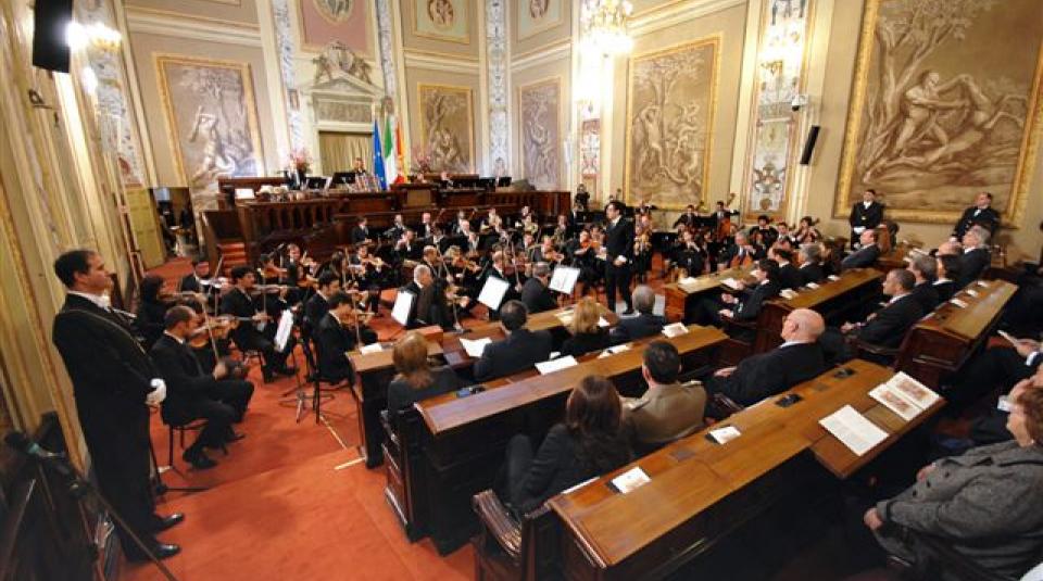 Inaugurazione Sala d'Ercole