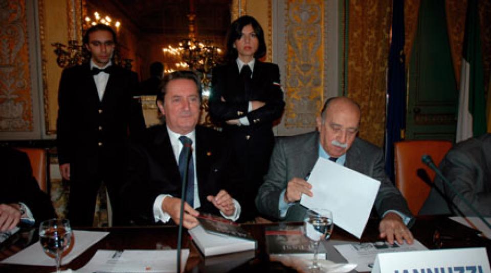 Presentazione volume del senatore Alessi