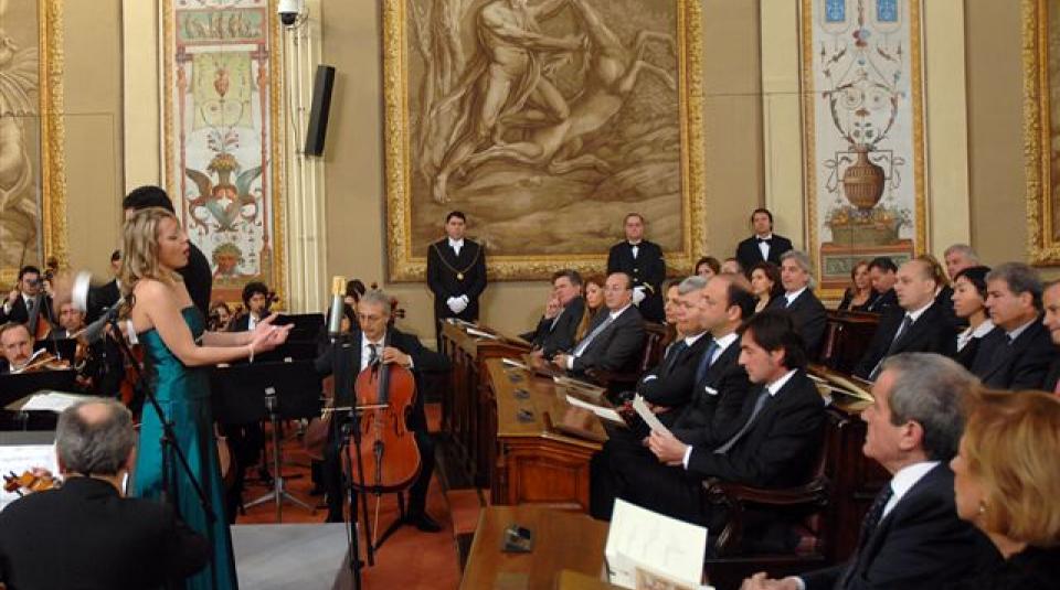 Inaugurazione Sala d'Ercole